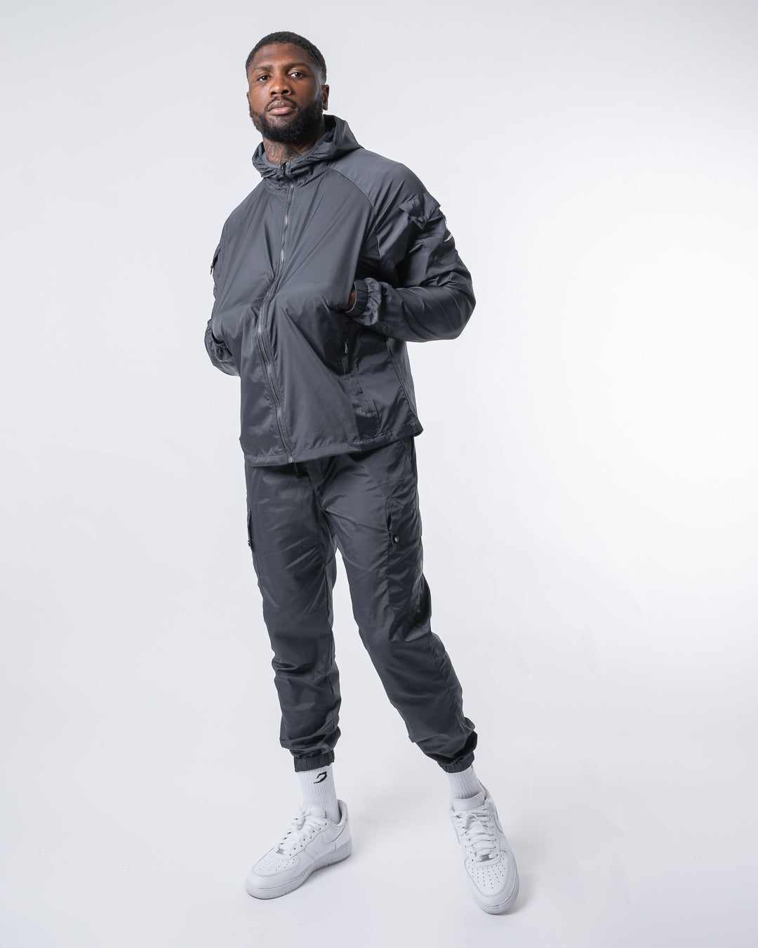 Dundee Cargo Pants - Charcoal