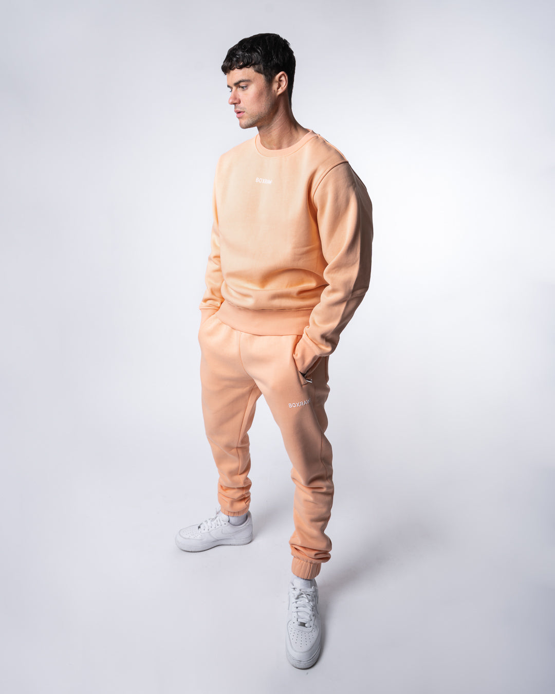 Johnson Sweatshirt - Salmon | BOXRAW