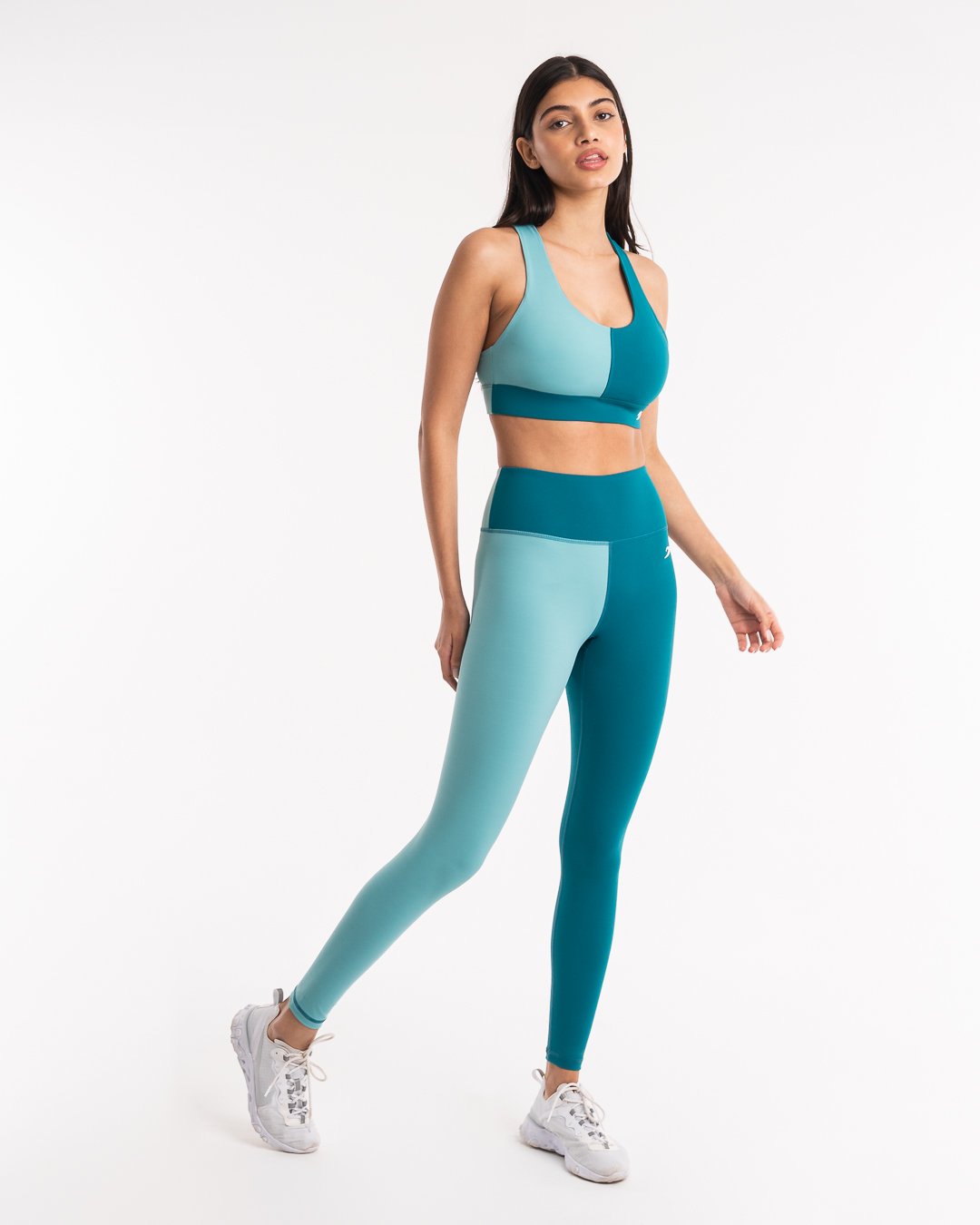 Lisa Sports Bra - Teal | BOXRAW