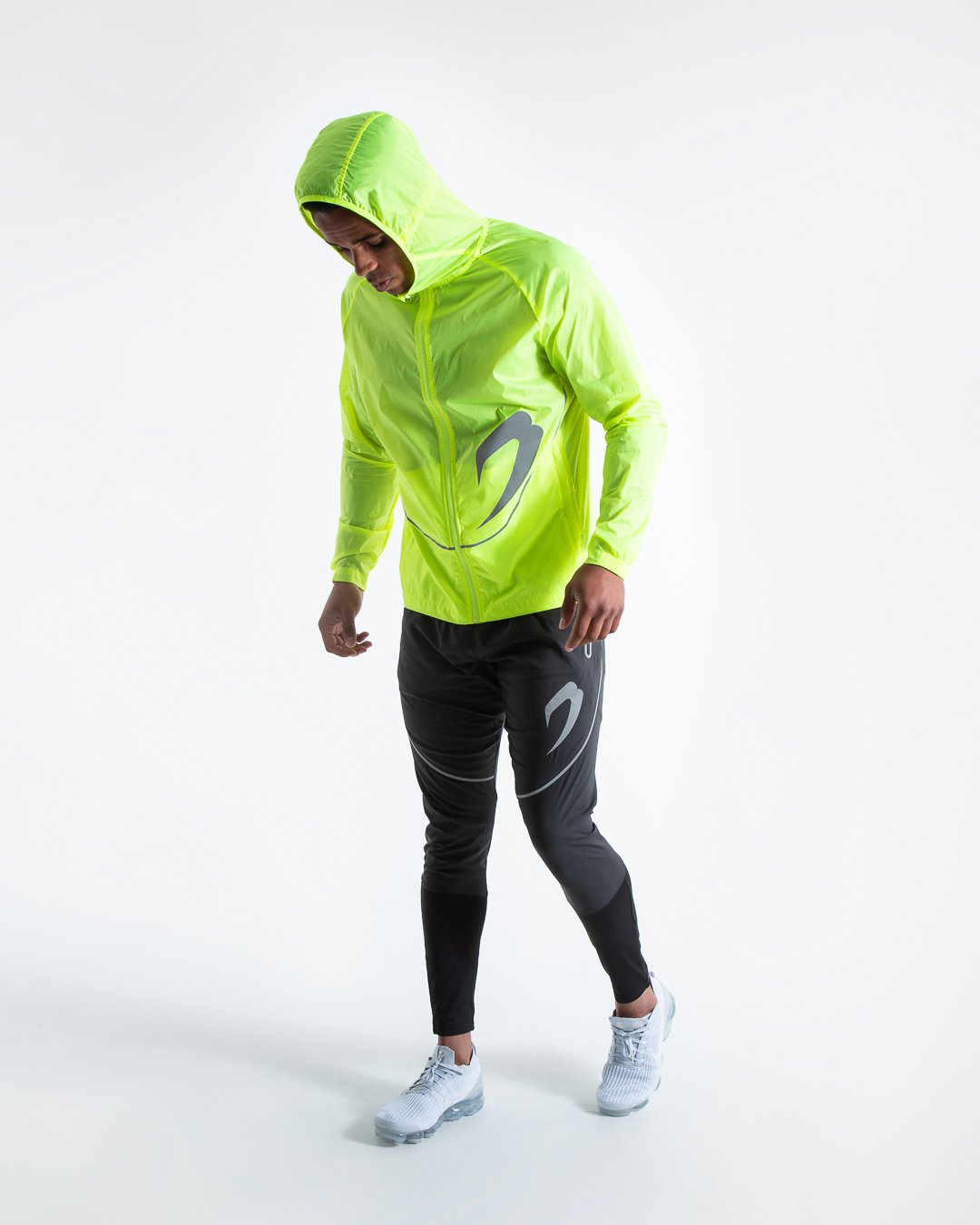 Men's Reflective Windbreaker Jacket