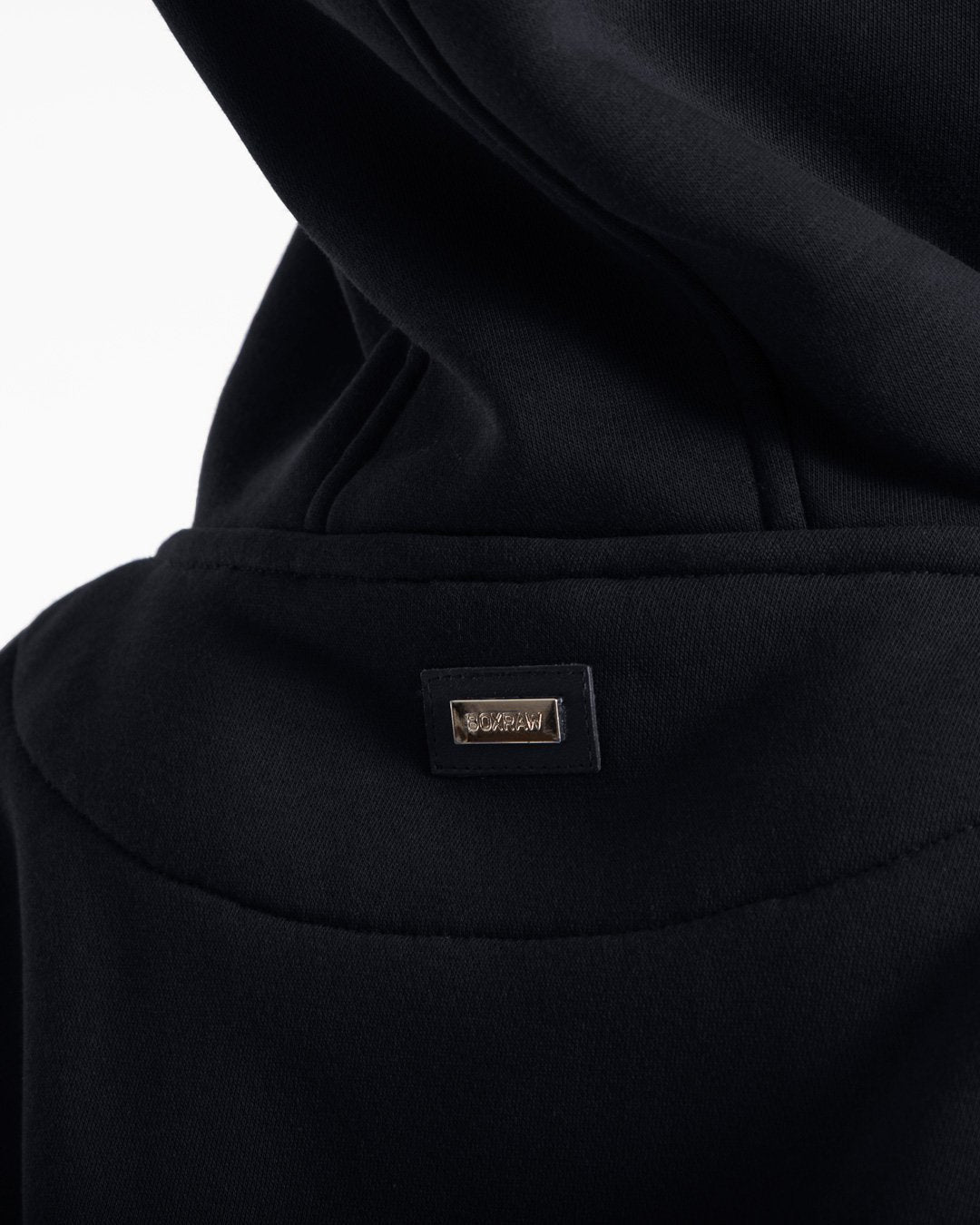 Johnson Cropped Hoodie - Black