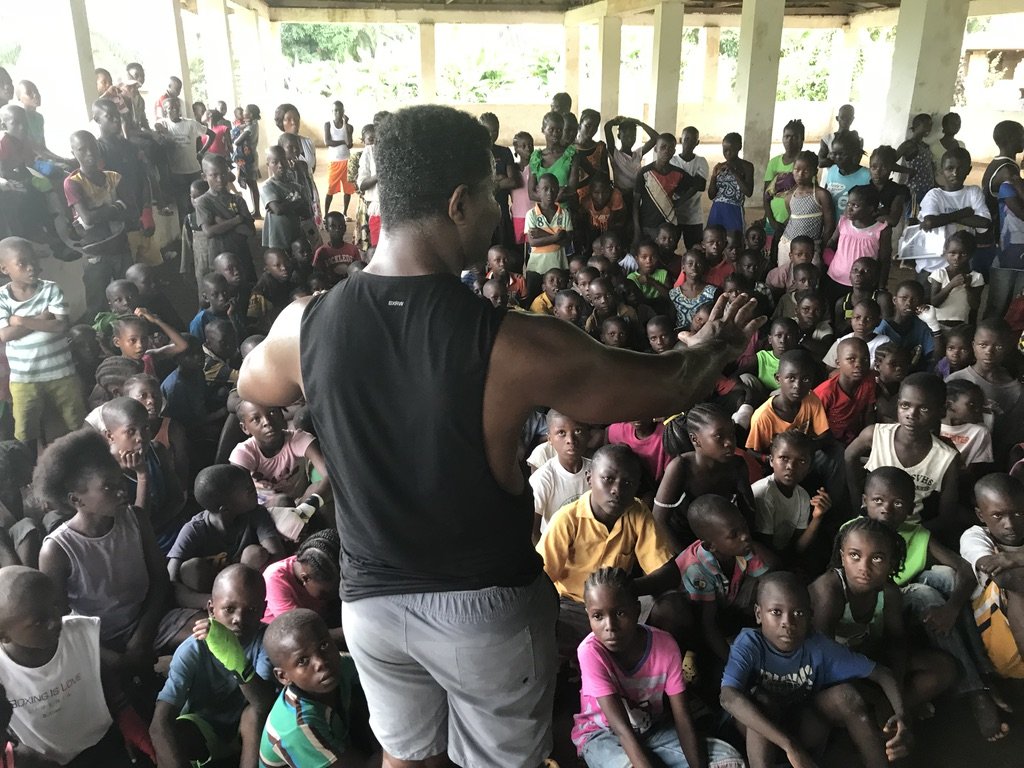 BOXING IS LOVE Liberia – The Start of a Global Movement