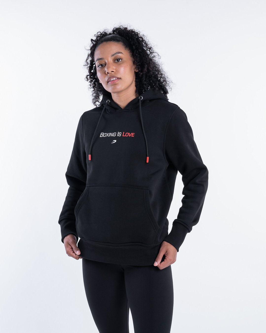 Boxing Is Love Hoodie - Black | BOXRAW