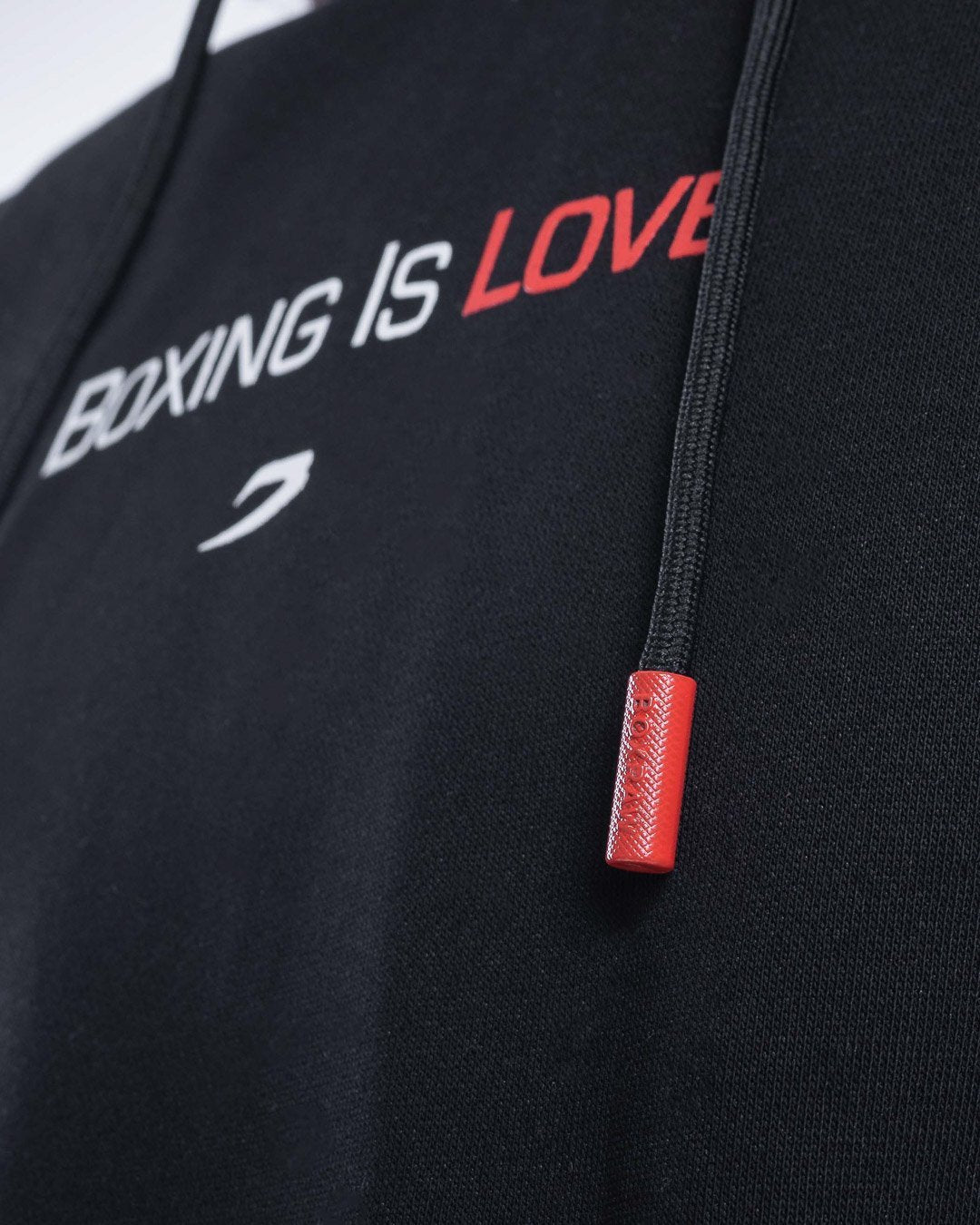 Boxing Is Love Hoodie - Black | BOXRAW