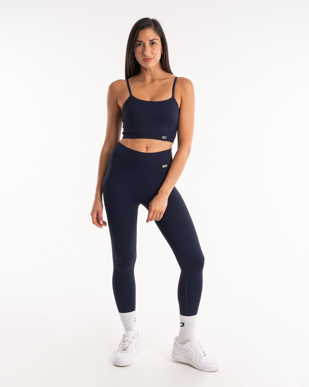 Alejandra Tank Bra - Navy | BOXRAW