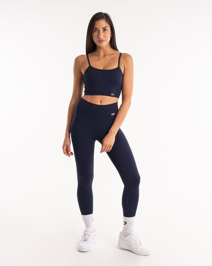 Alejandra Tank Bra - Navy | BOXRAW