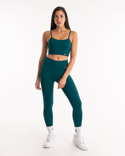 Alejandra Tank Bra - Teal | BOXRAW