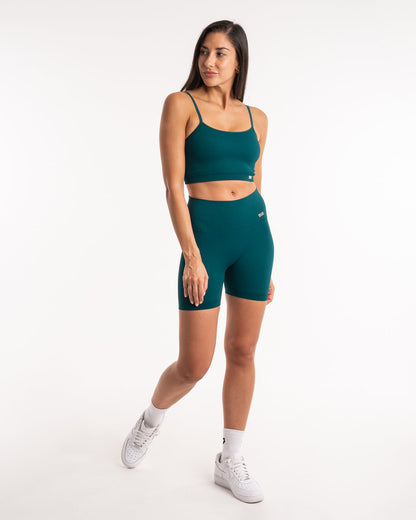 Alejandra Cycling Shorts - Teal | BOXRAW