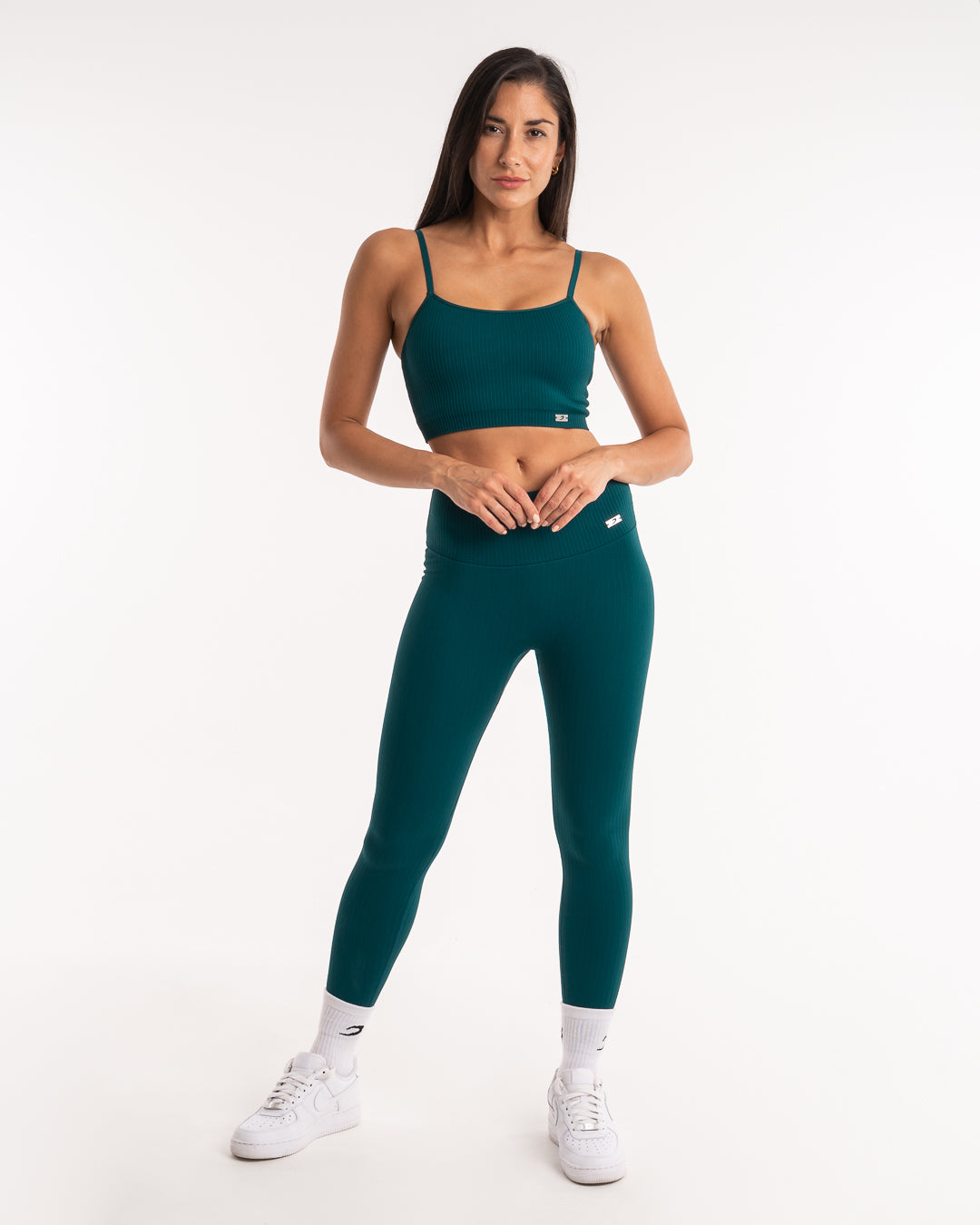 Alejandra Tank Bra - Teal | BOXRAW