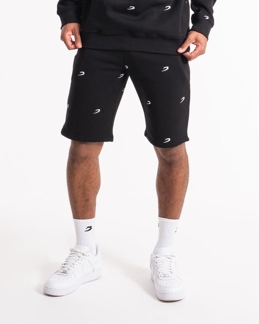 All Over Strike Shorts - Black