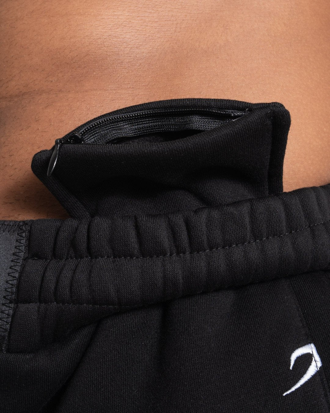 All Over Strike Logo Shorts - Black | BOXRAW