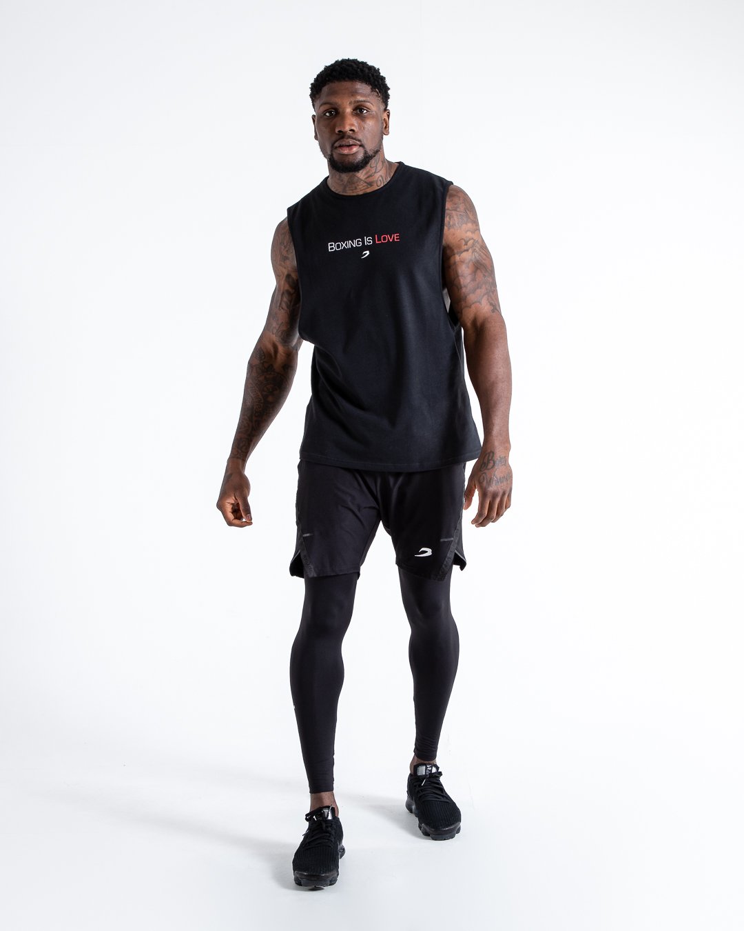 BOXRAW Boxing Is Love Tank Black