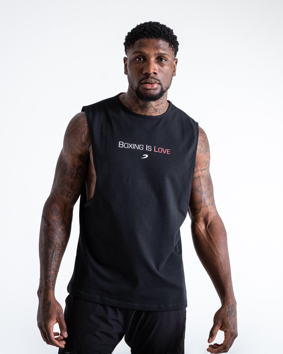 BOXRAW Boxing Is Love Tank Black