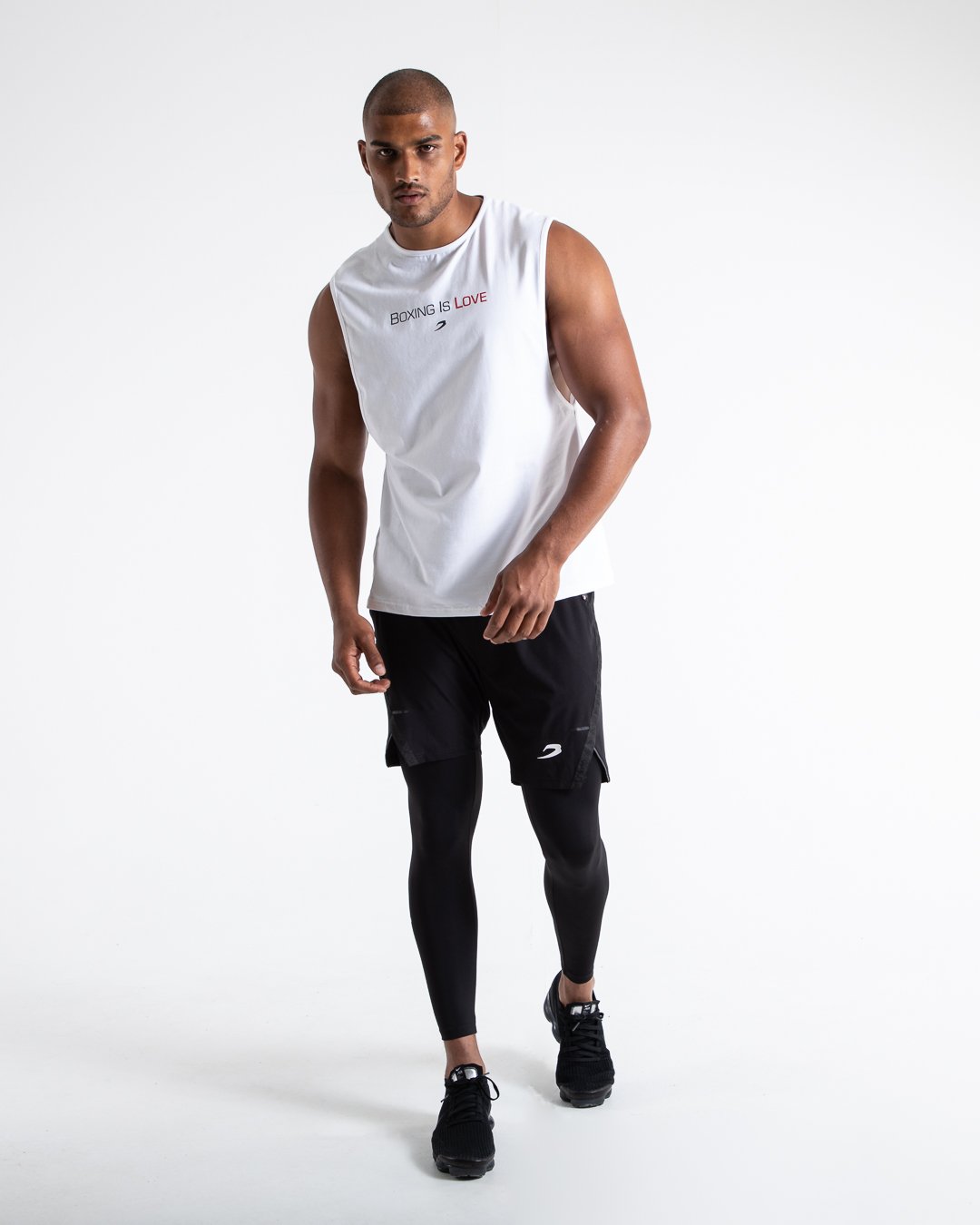 BOXRAW Boxing Is Love Tank White