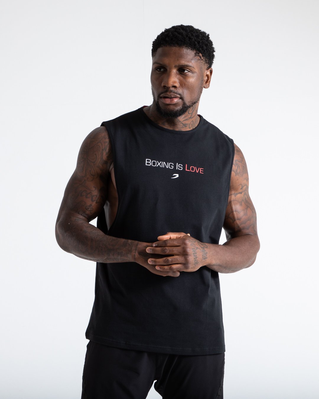 BOXRAW Boxing Is Love Tank Black