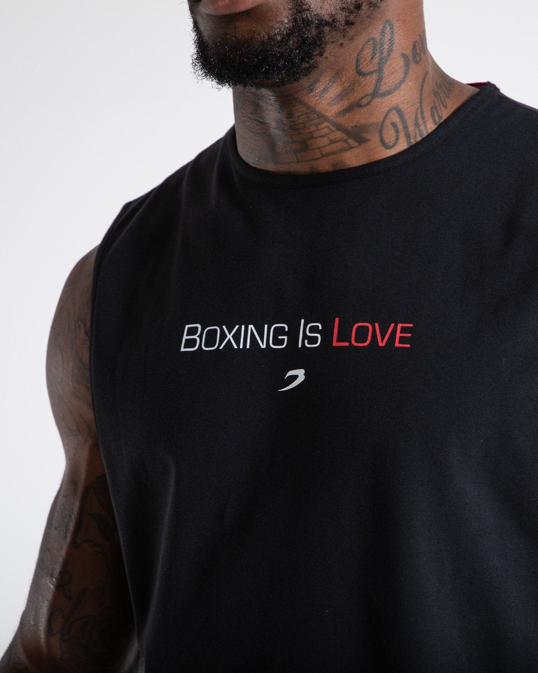 BOXRAW Boxing Is Love Tank Black