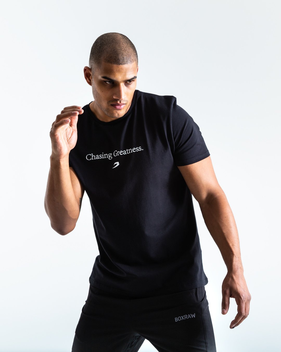 BOXRAW Chasing Greatness T-Shirt - Black
