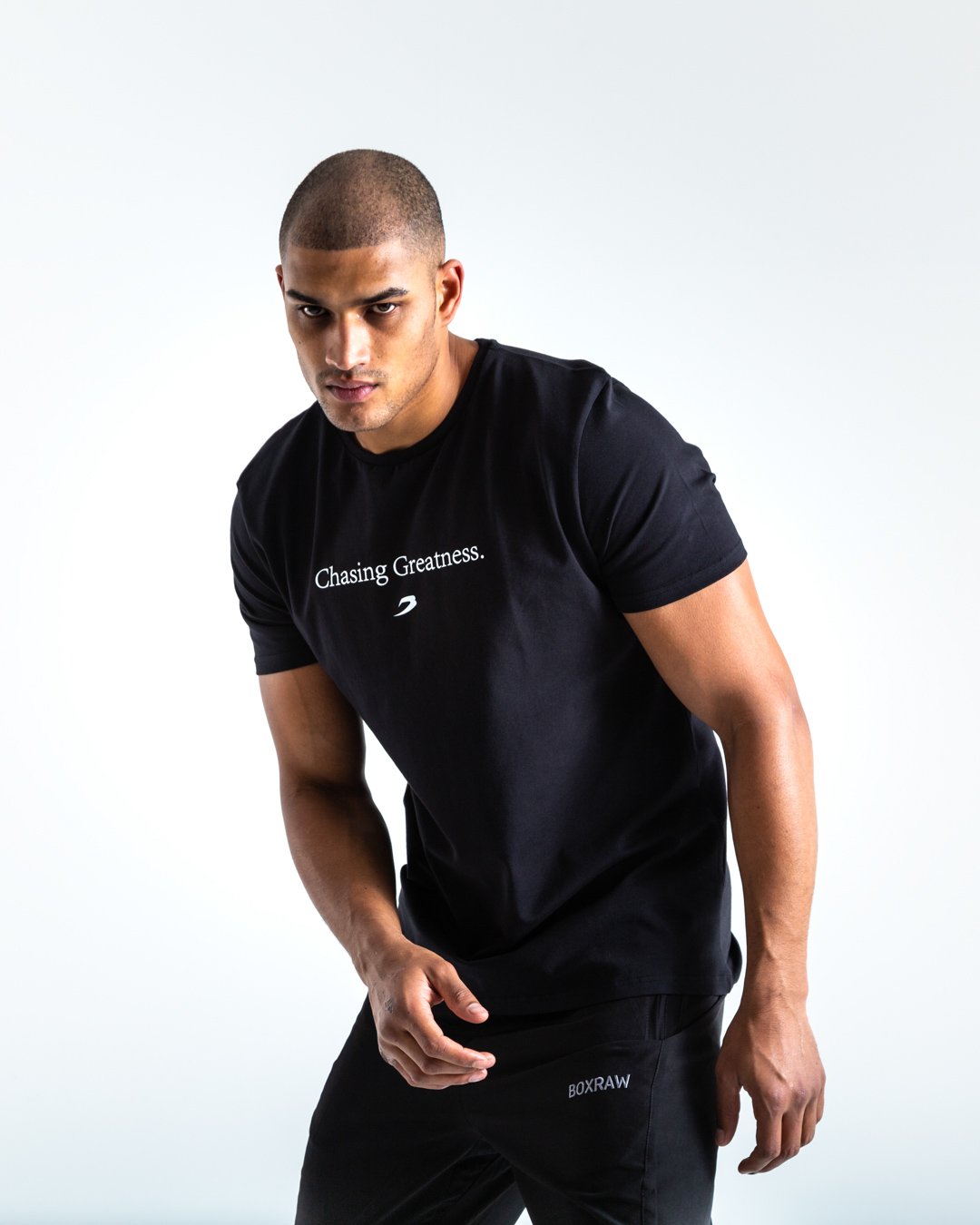 BOXRAW Chasing Greatness T-Shirt - Black