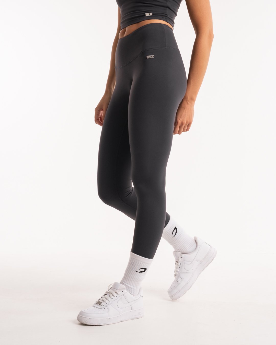 Delia Leggings - Charcoal