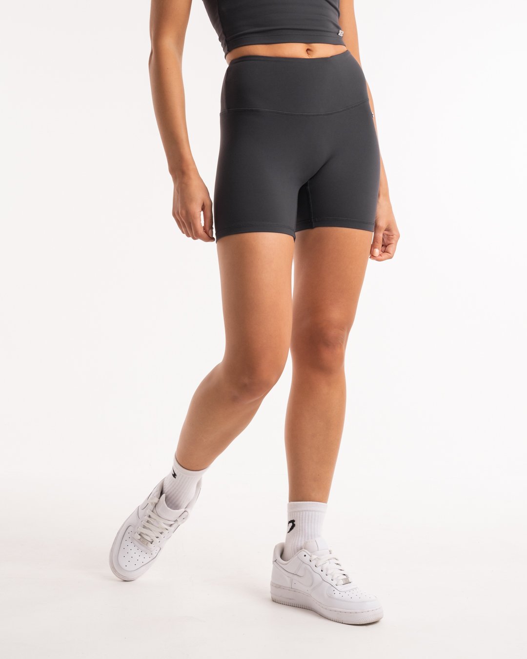 Delia Cycling Shorts - Charcoal