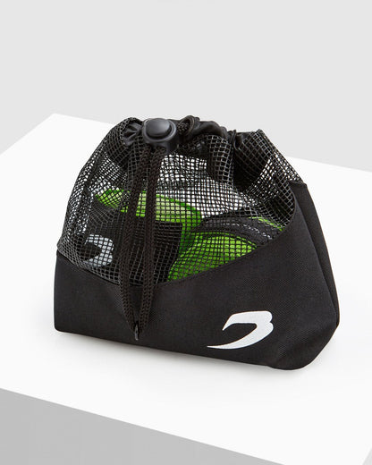 Neon green fabric boxing handwraps that is 4.5 metres in length with a leather velcro strap embossed with a white strike logo.