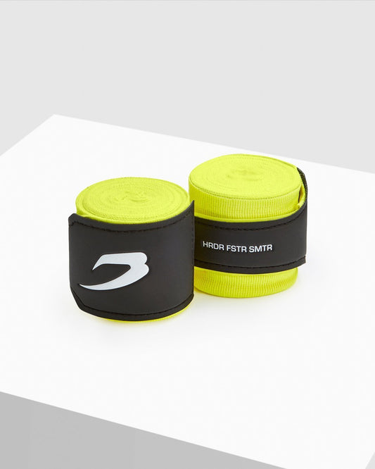 4.5M Hand Wraps - Neon Yellow - BOXRAW