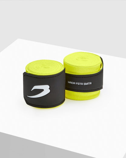 BOXRAW 3M Hand Wraps - Neon Yellow Boxing MMA Straps