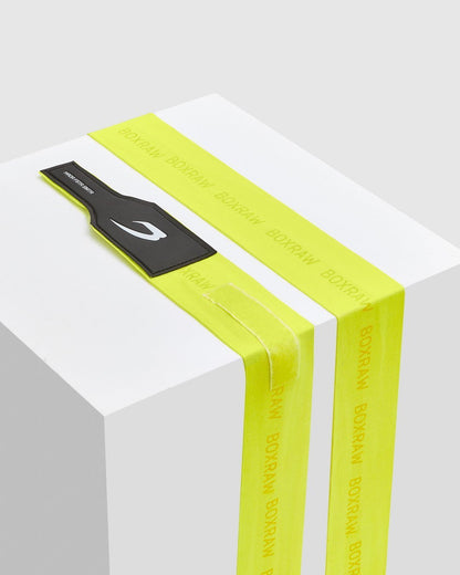 BOXRAW 3M Hand Wraps - Neon Yellow Boxing MMA Straps