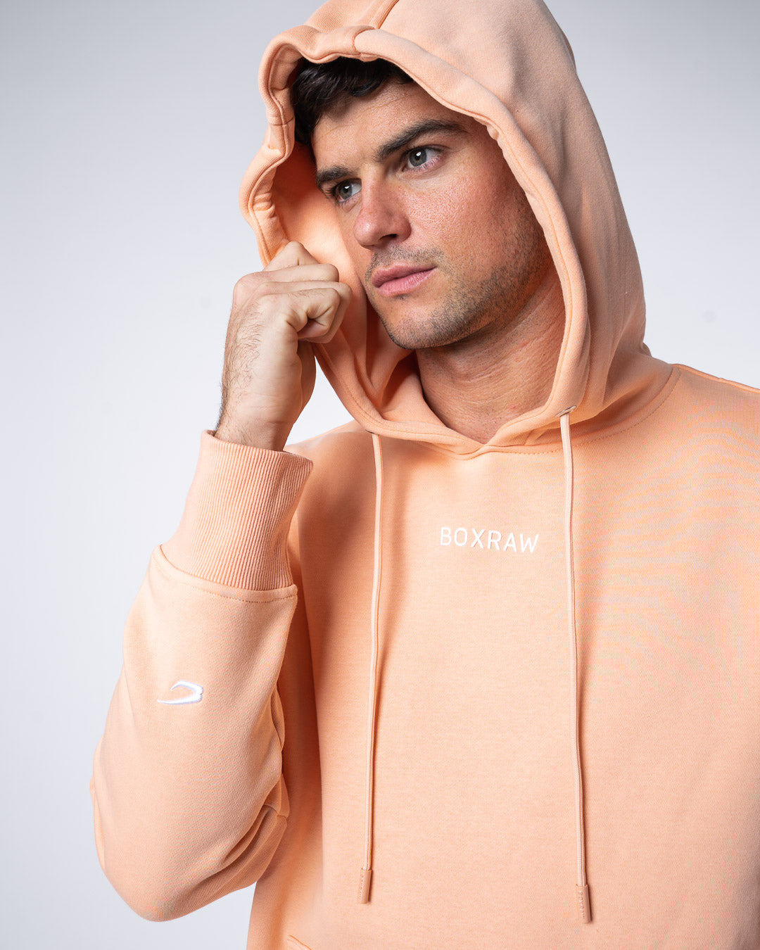 Johnson Hoodie - Salmon | BOXRAW