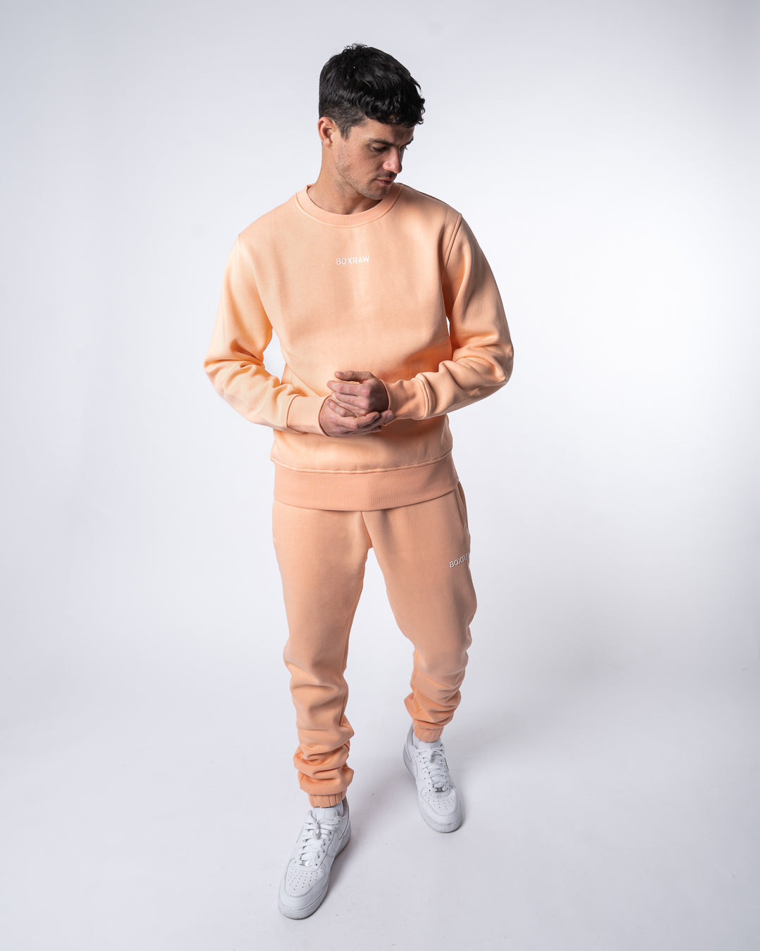 Johnson Sweatshirt - Salmon | BOXRAW