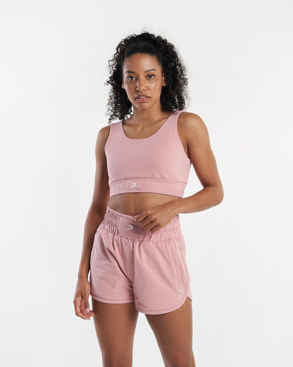 Kim Crop Top - Pink | BOXRAW