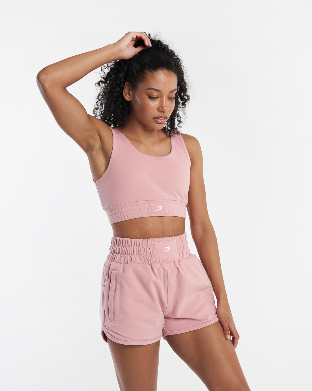 Kim Crop Top - Pink | BOXRAW