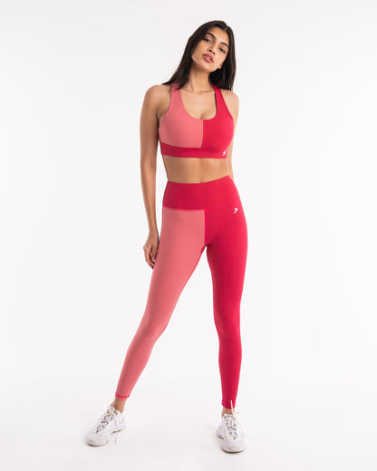 Lisa Sports Bra - Pink | BOXRAW