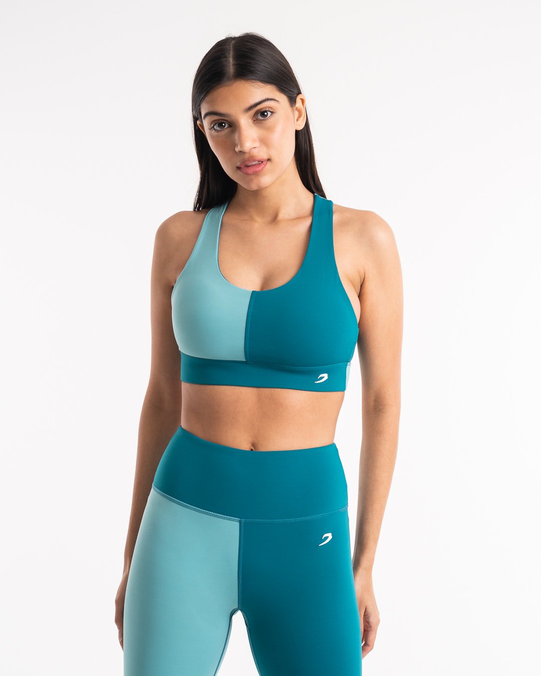 Lisa Sports Bra - Teal | BOXRAW