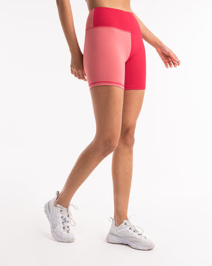 Lisa Cycling Shorts - Pink | BOXRAW