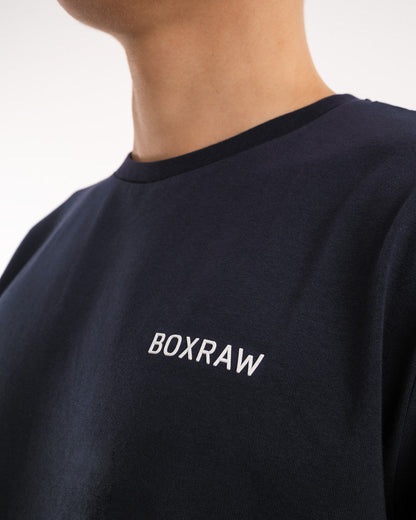 BOXRAW Long Sleeve T-Shirt - Navy