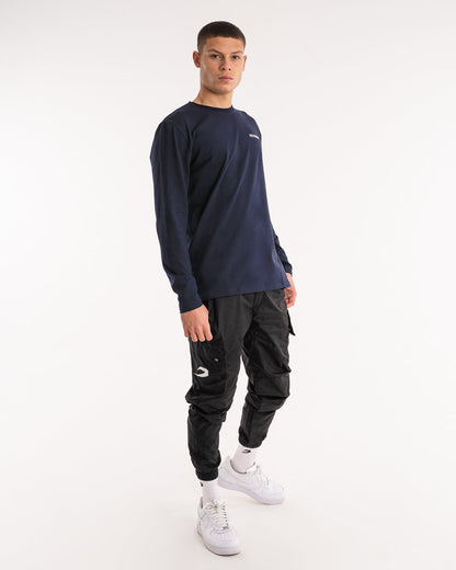 BOXRAW Long Sleeve T-Shirt - Navy