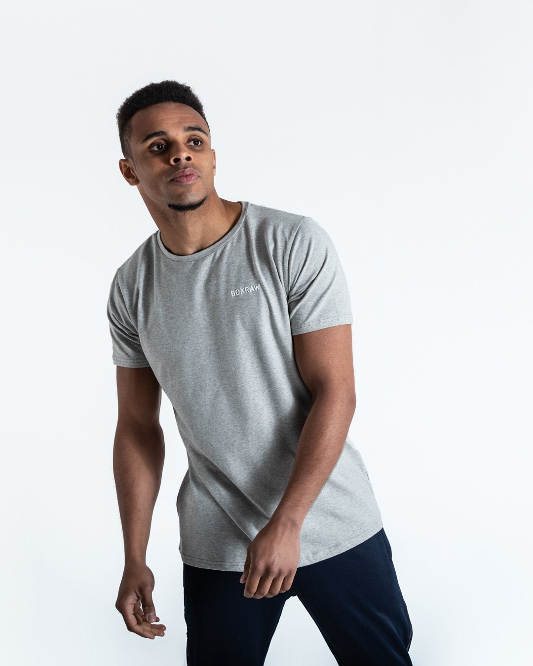 BOXRAW Logo T-Shirt - Grey