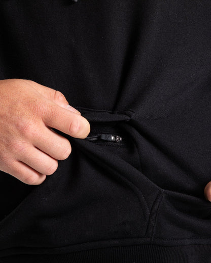 Established Unisex Hoodie - Black