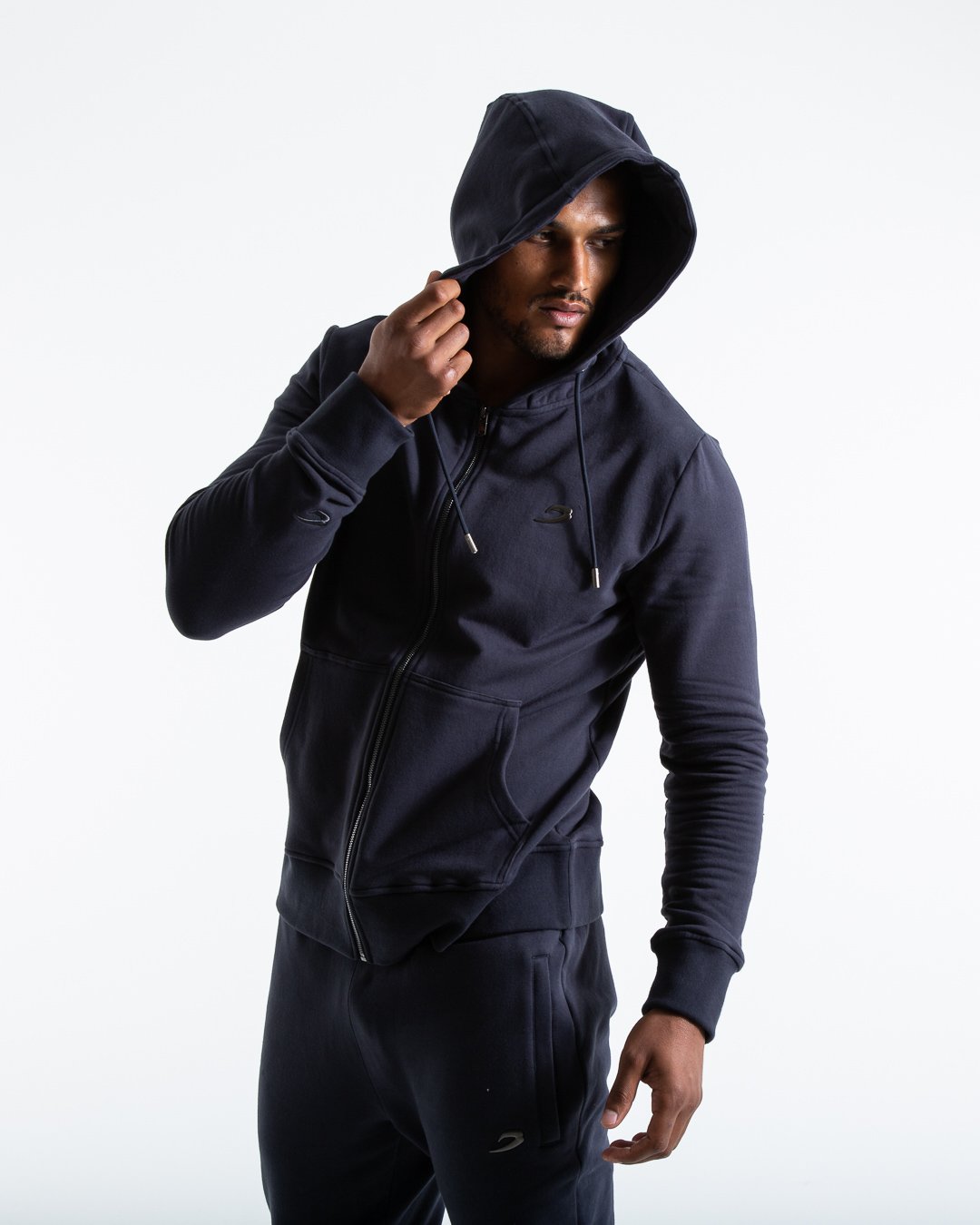 Marciano Zip Hoodie - Charcoal