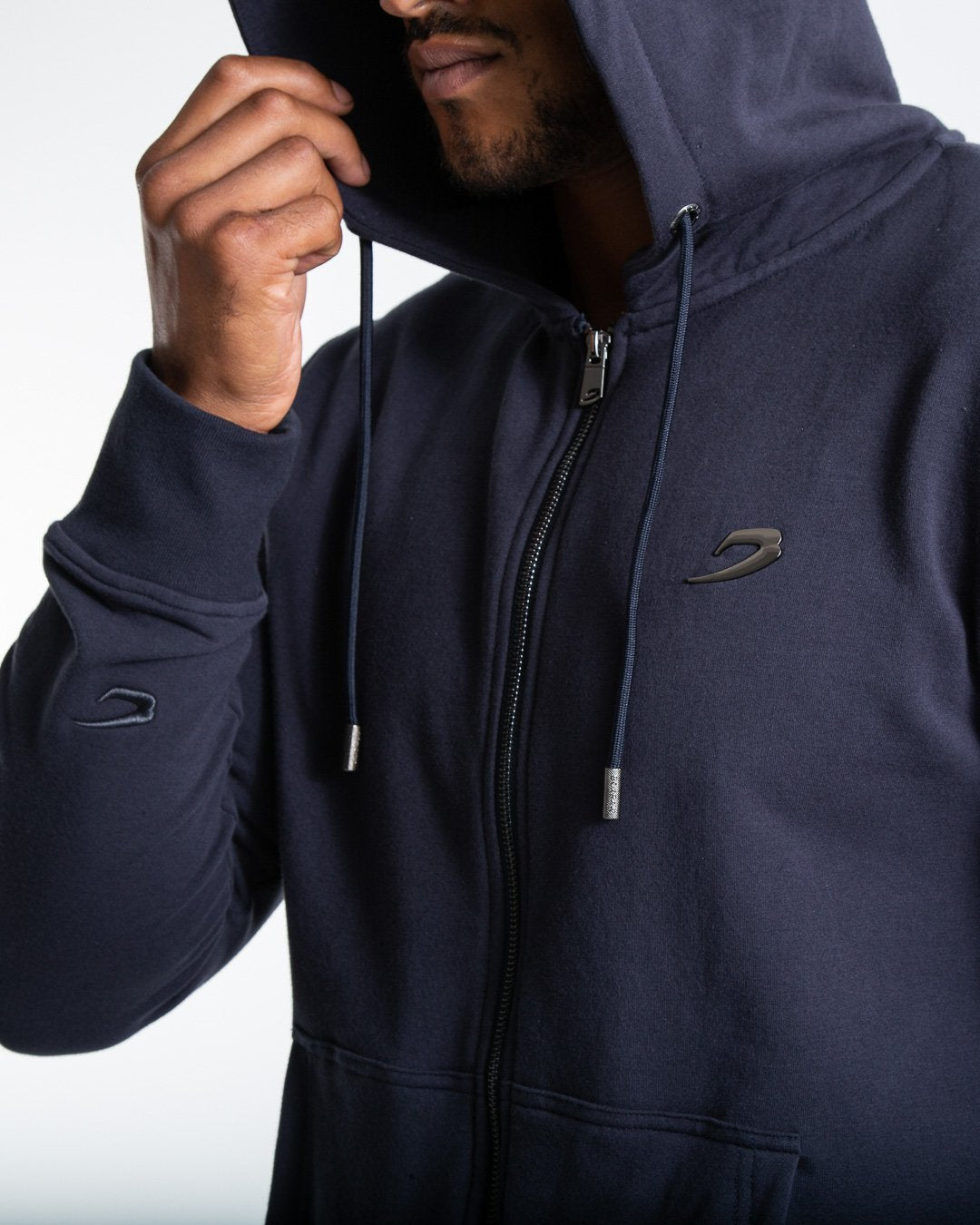 Marciano Zip Hoodie - Charcoal