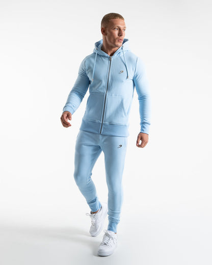 Marciano Zip Hoodie - Baby Blue