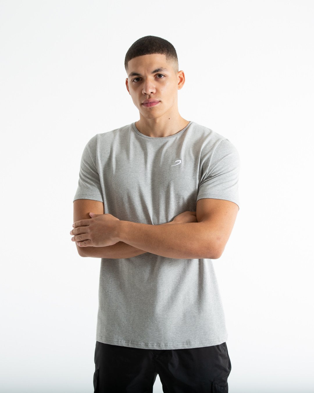 Strike T-Shirt - Grey Marl