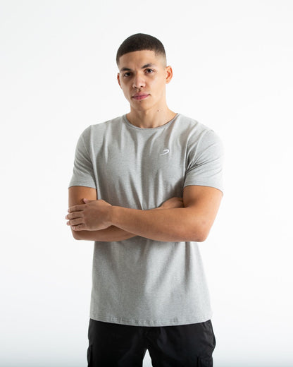 Strike T-Shirt - Grey Marl