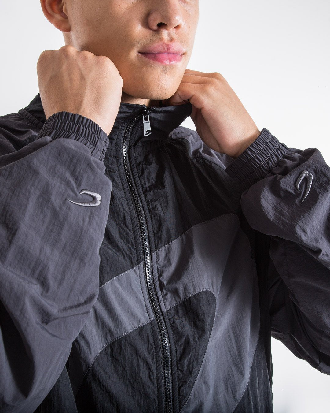 Walker Track Jacket - Triple Black - BOXRAW