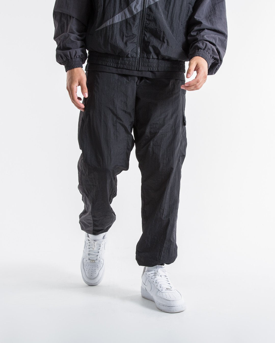 Walker Track Bottoms - Triple Black - BOXRAW