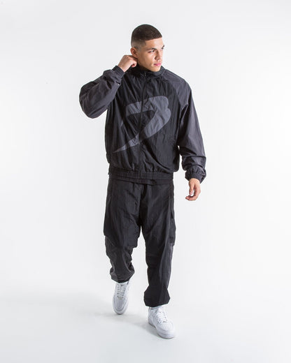 Walker Track Jacket - Triple Black - BOXRAW