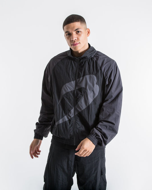 Walker Track Jacket - Triple Black - BOXRAW