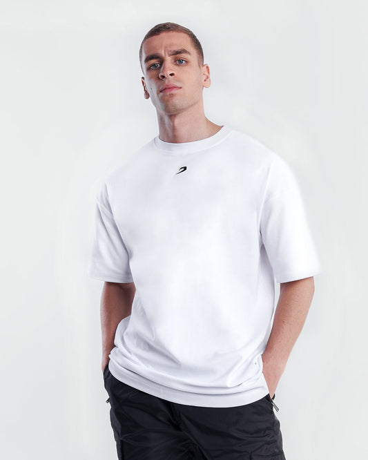 Oversized Strike T-Shirt - White
