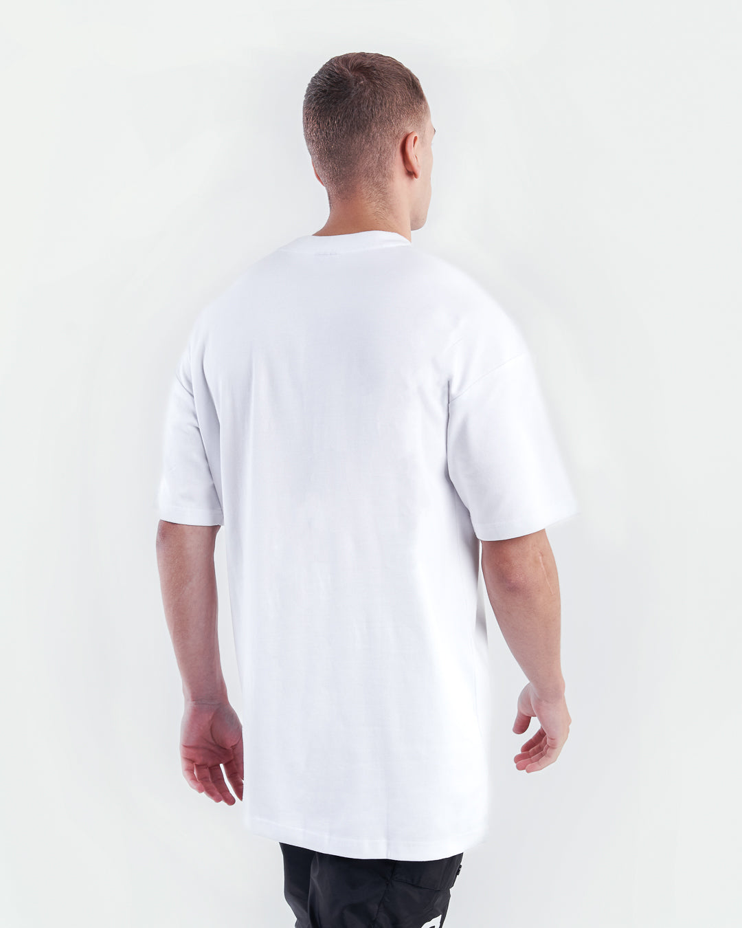Oversized Strike T-Shirt - White